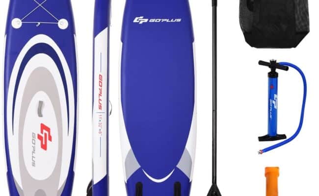 Goplus Inflatable Paddle Board