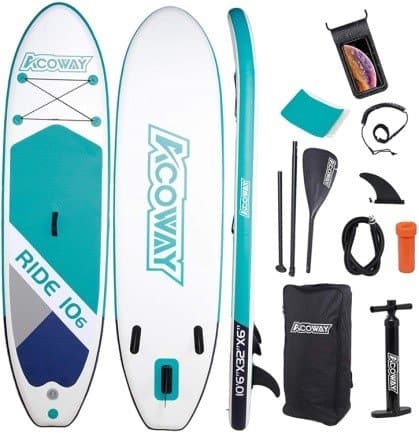 ACOWAY Inflatable Stand Up Paddle Board