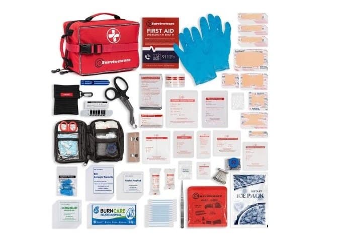 Surviveware Large First Aid Kit – 200 pcs