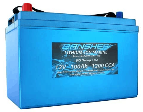Banshee LiFeP04 Deep Cycle Battery 100Ah 12V