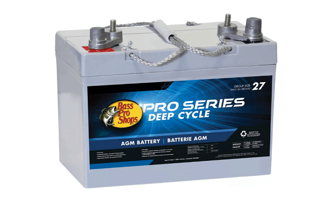 Bass Pro Shops Pro Series Deep-Cycle AGM Marine Battery- Budget