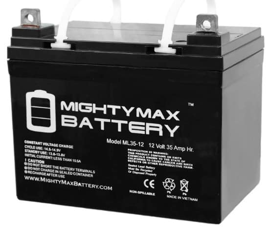 Mighty Max ML35-12 - 12V 35AH Deep Cycle Battery