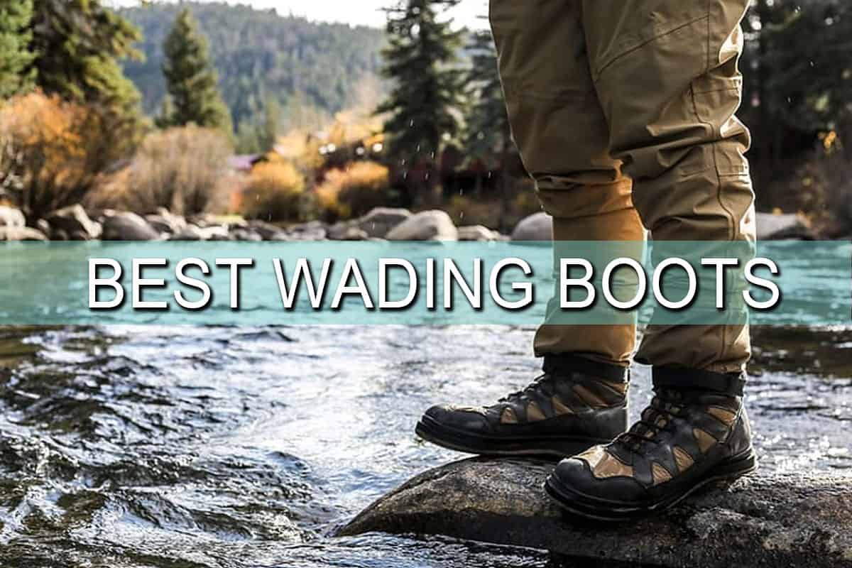 Quick-drying Fishing Wading Shoes Kayak River Tracing Boots with Felt Sole 