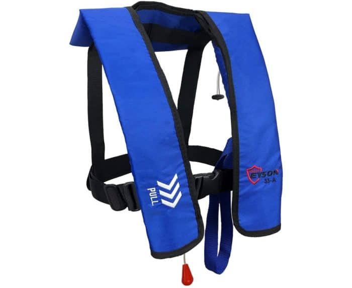 Details about   Top Quality A-33 Buoyancy Automatic Inflatable Life Jacket Lifevest Boating PFD 