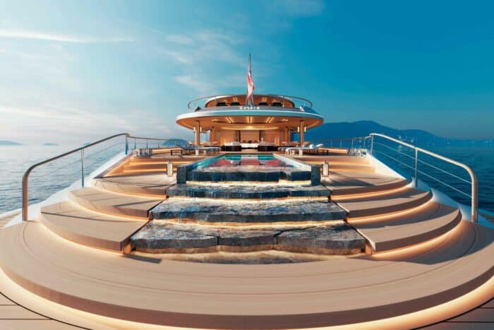 how big is a 300 million dollar yacht