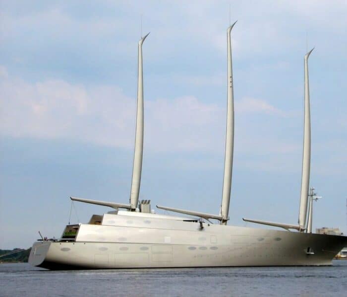 motor sail yacht a
