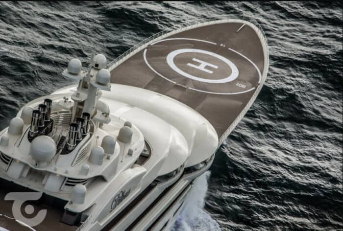 alisher usmanov yacht size