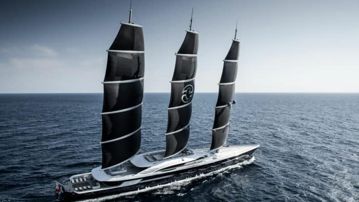 black pearl racing yacht