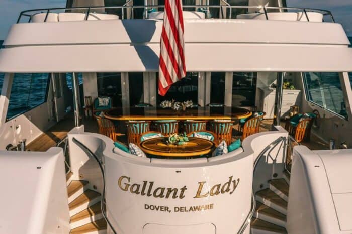 gallant lady yacht charter